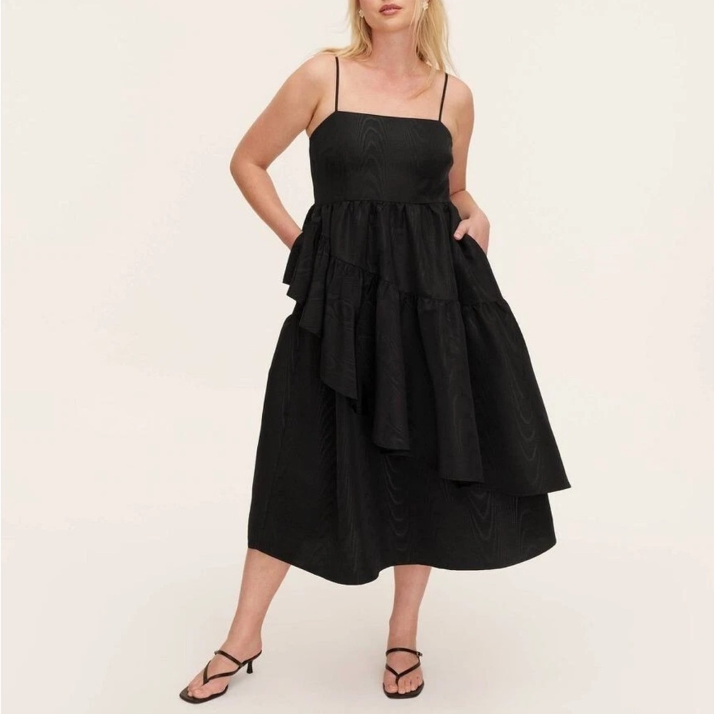 Kate Spade X Target black tiered party dress